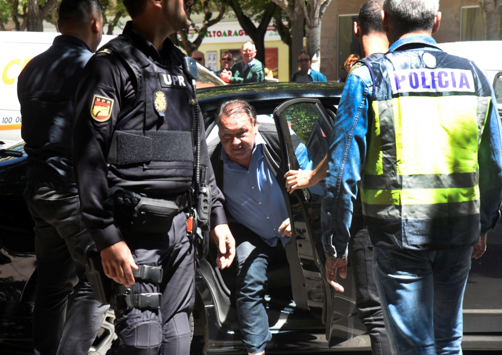 Detenido el presidente del Huesca