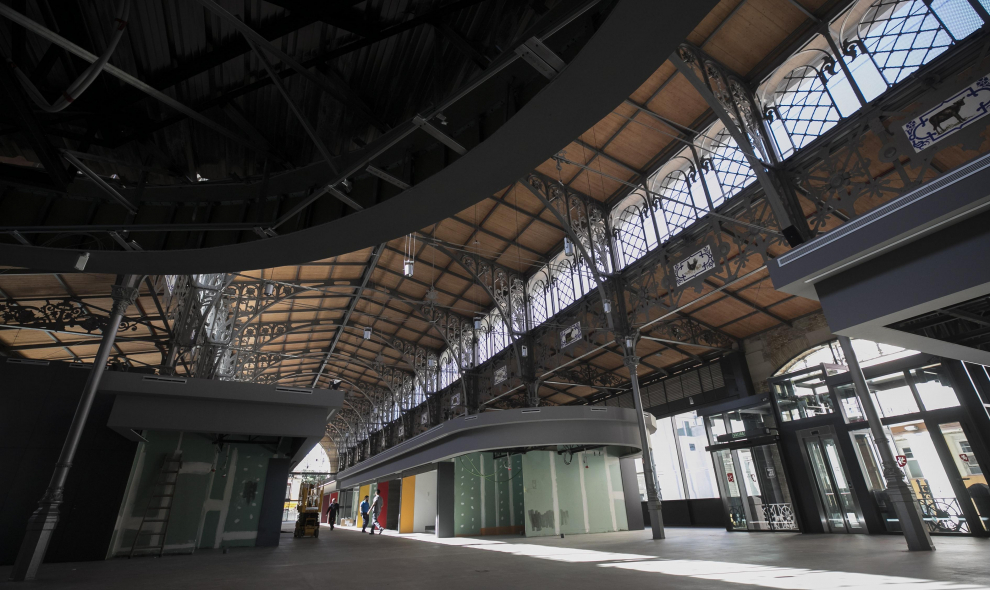 VISITA A LAS OBRAS DEL MERCADO CENTRAL ( ZARAGOZA ) / 26/09/2019 / FOTO : OLIVER DUCH [[[FOTOGRAFOS]]]