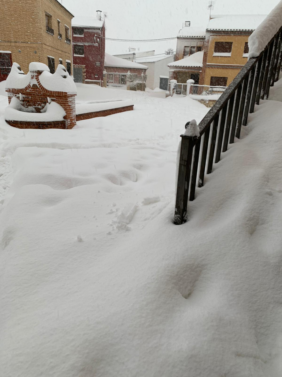 Nevada en Cucalón (Teruel)