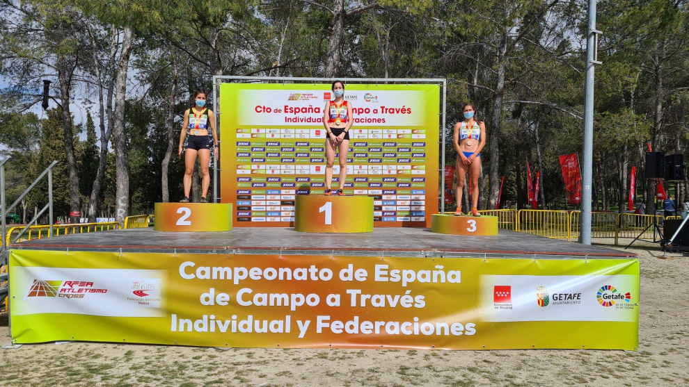 Marta Pintanel, bronce en la prueba sub-23 del Nacional de cross