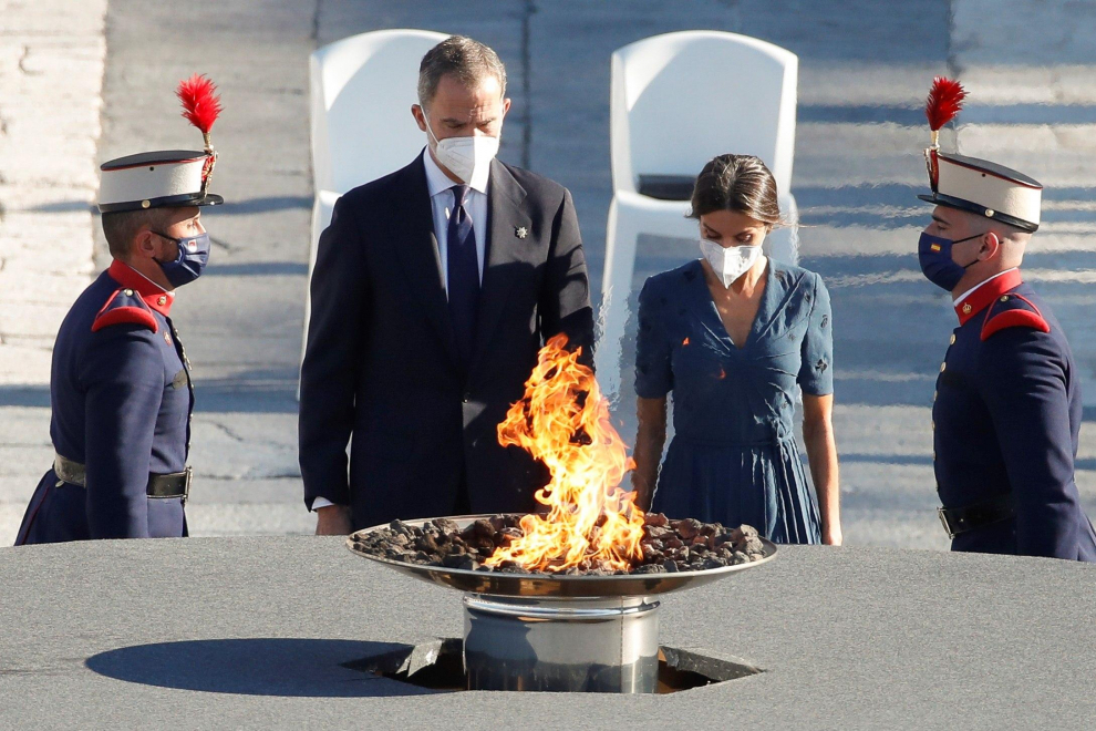 acto de Estado cargado de emoción que ha combinado el homenaje a las víctimas de la covid
