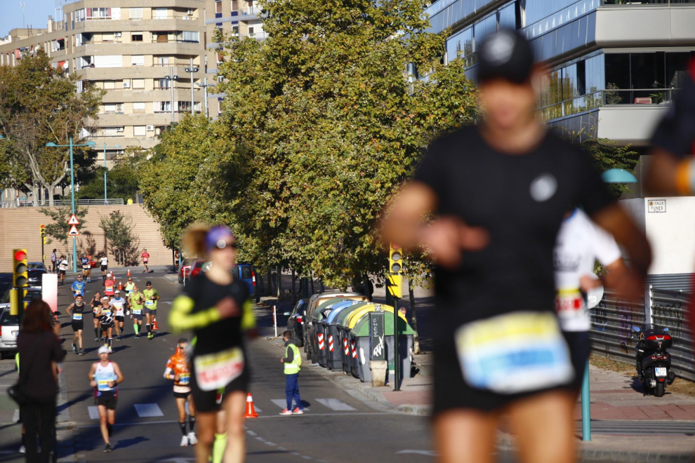 El maratón de Zaragoza, en imágenes