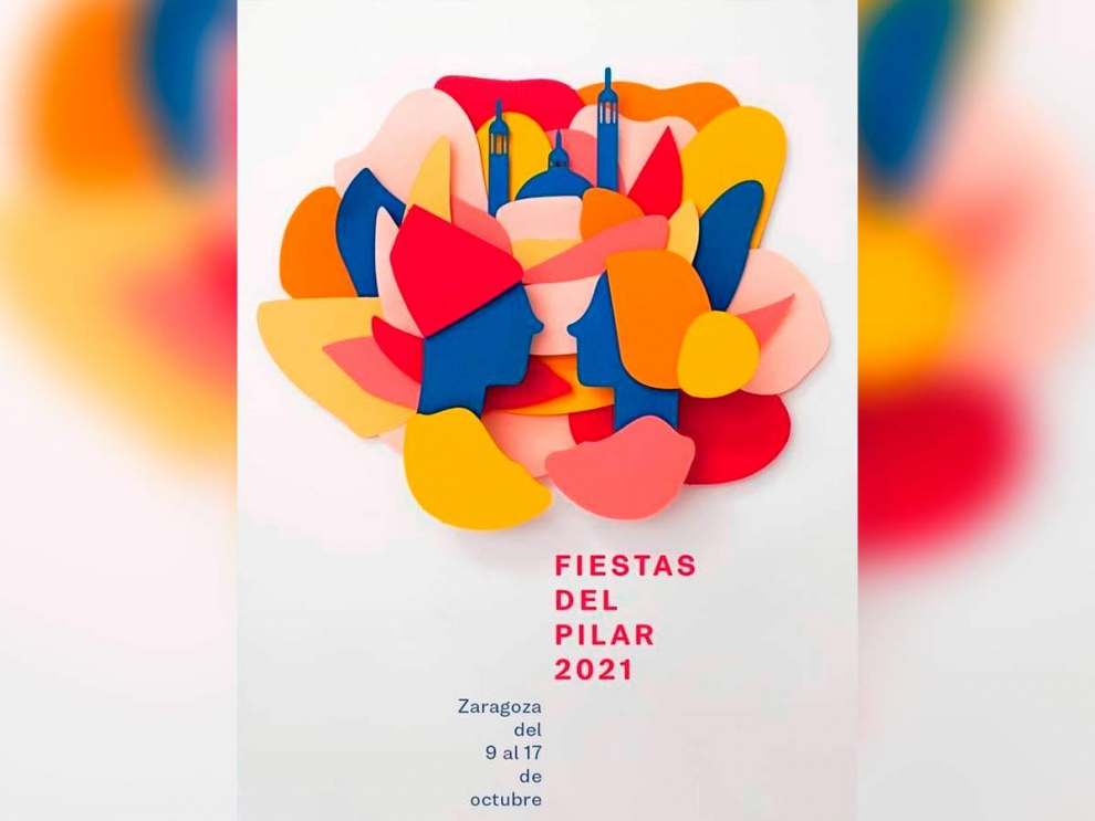 La obra 'Un camino de flores’ de los diseñadores zaragozanos Miguel Frago e Inés Marco
