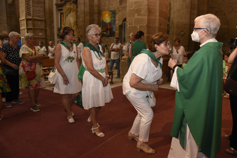Homenaje a la Cuna de San Lorenzo en la ermita de Loreto / 7-8-22 / Foto Javier Navarro[[[FOTOGRAFOS]]]