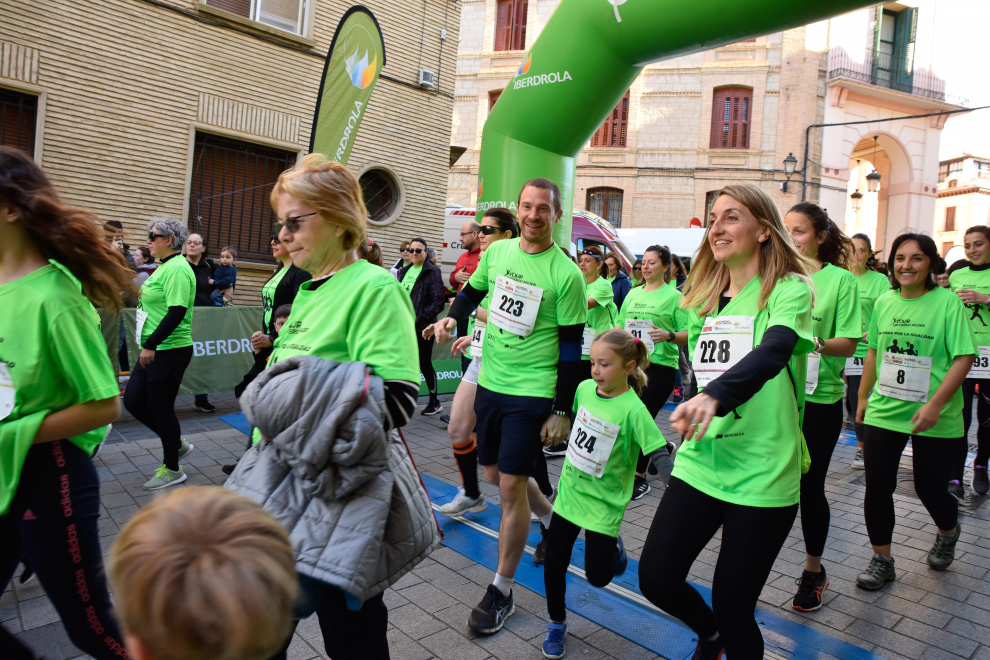 La fuerza verde ha llenado las calles de Huesca este domingo