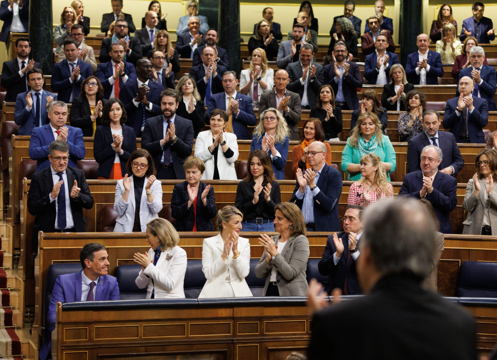 Fotos de la moción de censura de Vox contra Pedro Sánchez en el Congreso