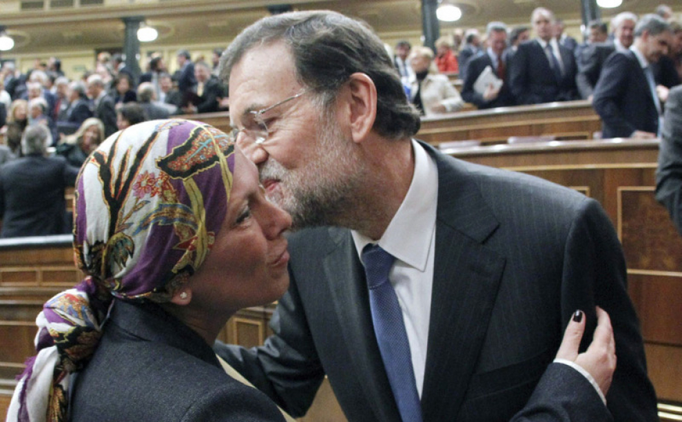Imágenes del Congreso de los Diputados el 20 de diciembre en la votación de Mariano Rajoy como presidente del Gobierno