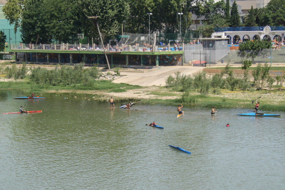 Actividad a orillas del Ebro