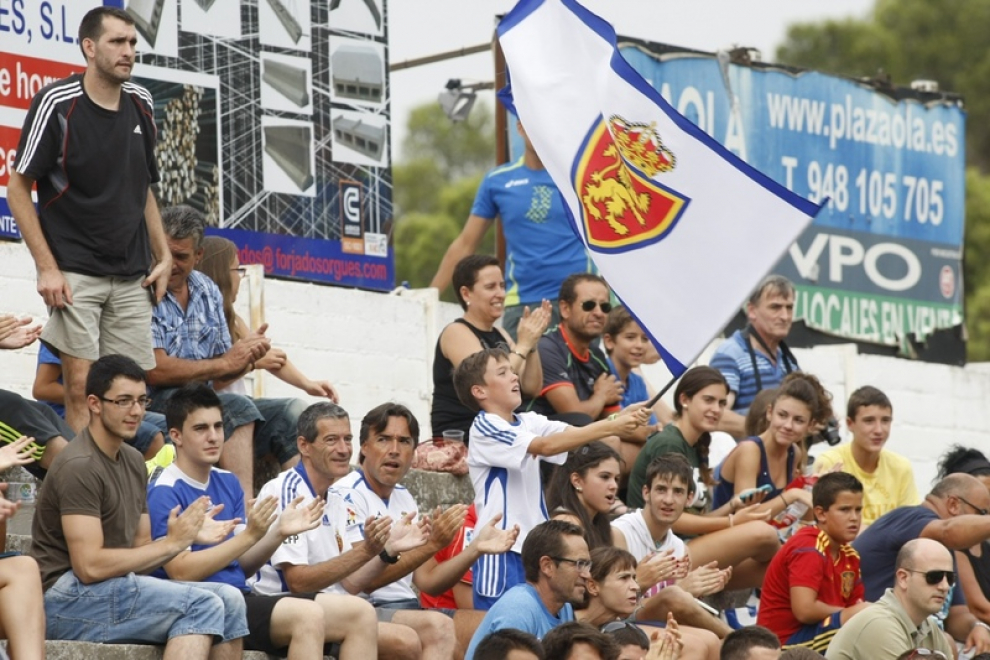 Partido de pretemporada que enfrenta al Real Zaragoza y a Osasuna