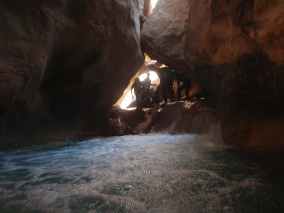 Barranco de la Peonera (Sierra de Guara).