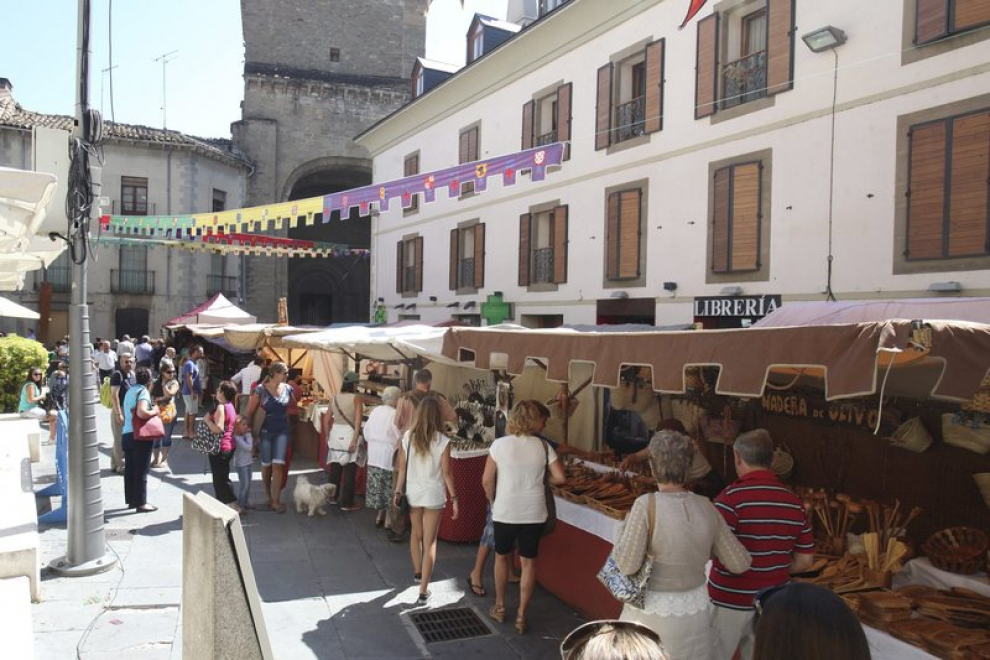 Mercado medieval en Jaca