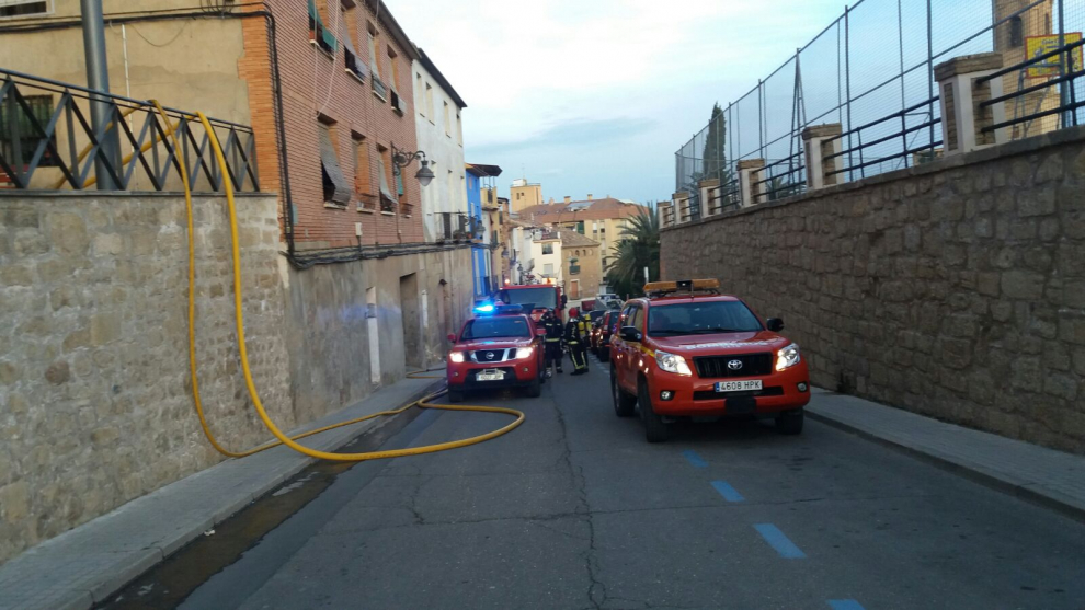 Sofocado Un Incendio En Caspe Que Ha Obligado A Desalojar Una Vivienda