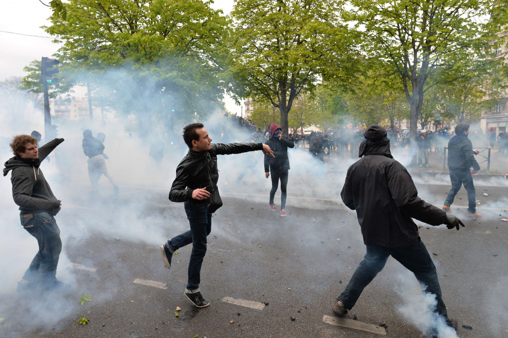 Protestas en Francia