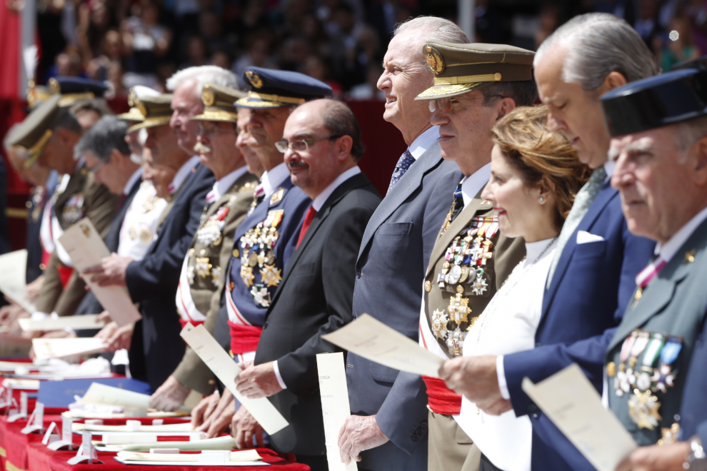 Los Reyes presiden la entrega de despachos en la Academia General Militar