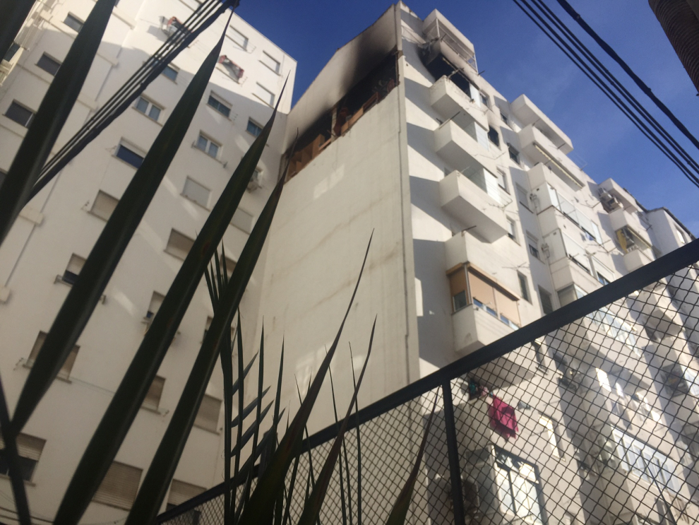 Fuerte explosión de gas en Tenor Fleta