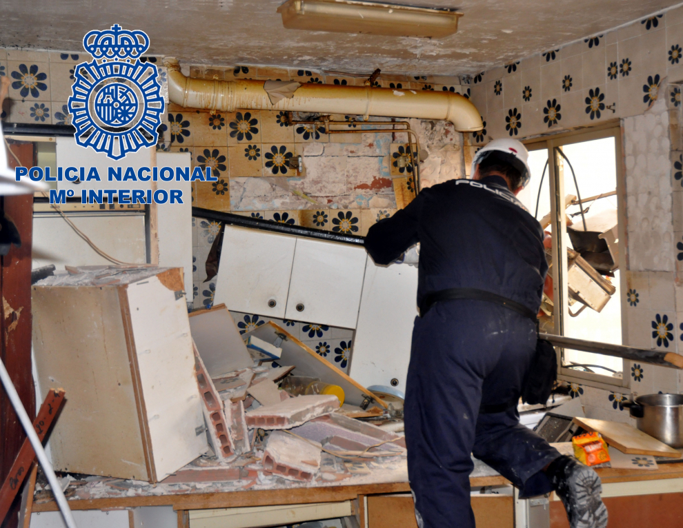 Fuerte explosión de gas en Tenor Fleta