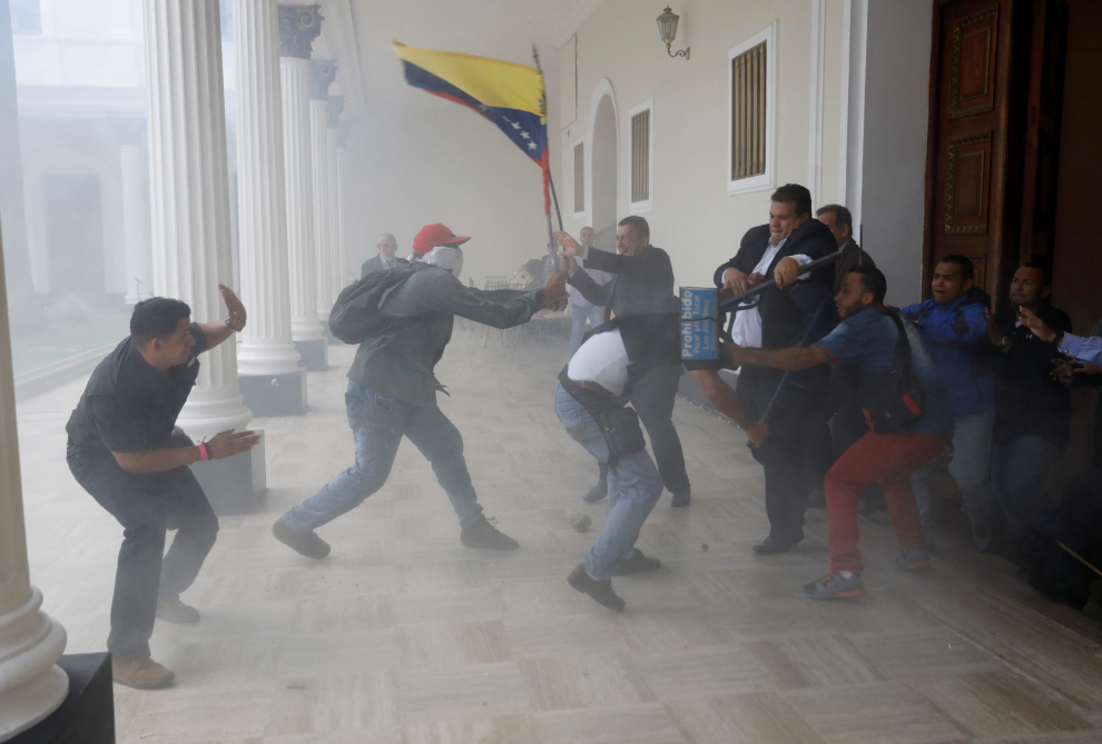 Disturbios en Caracas