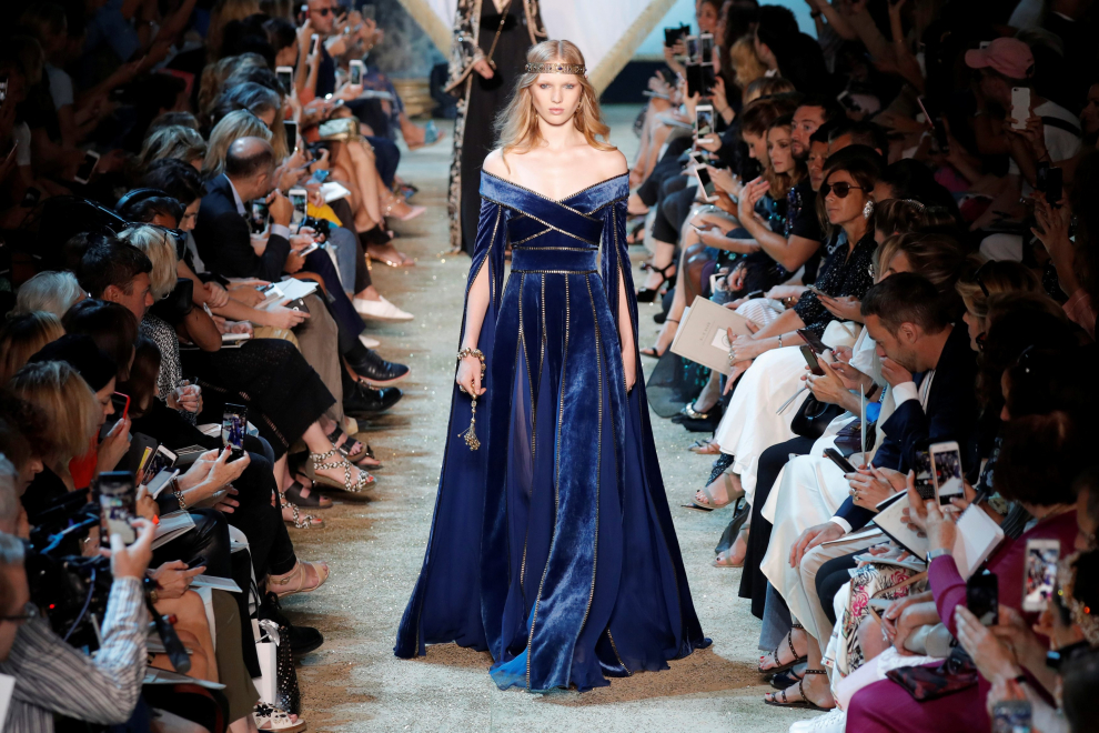 Colección de Elie Saab presentada en París