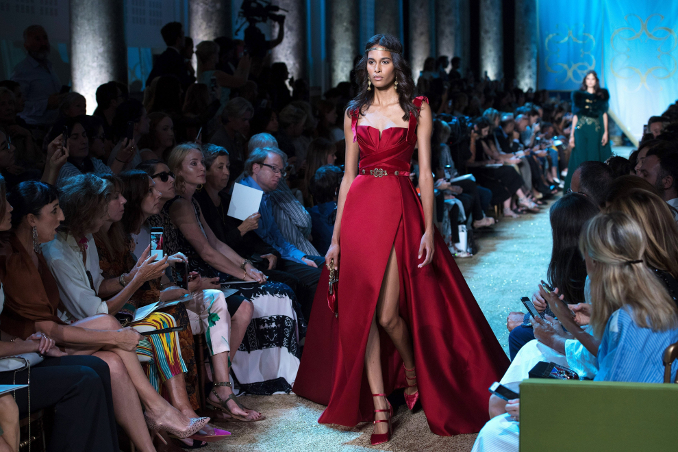 Colección de Elie Saab presentada en París
