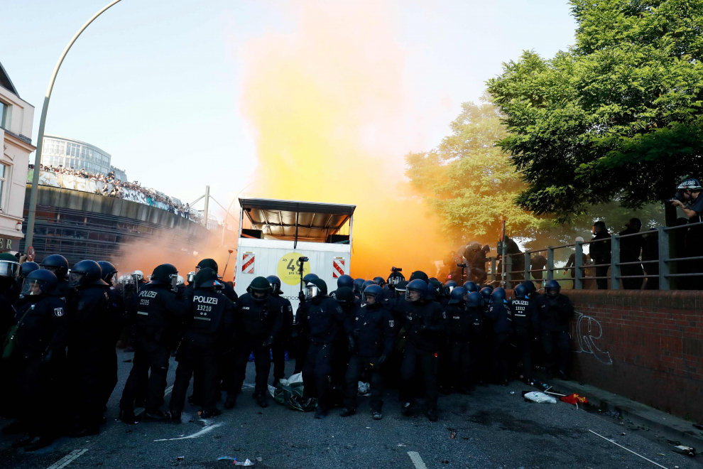 Disturbios en Hamburgo en la víspera de la cumbre del G20