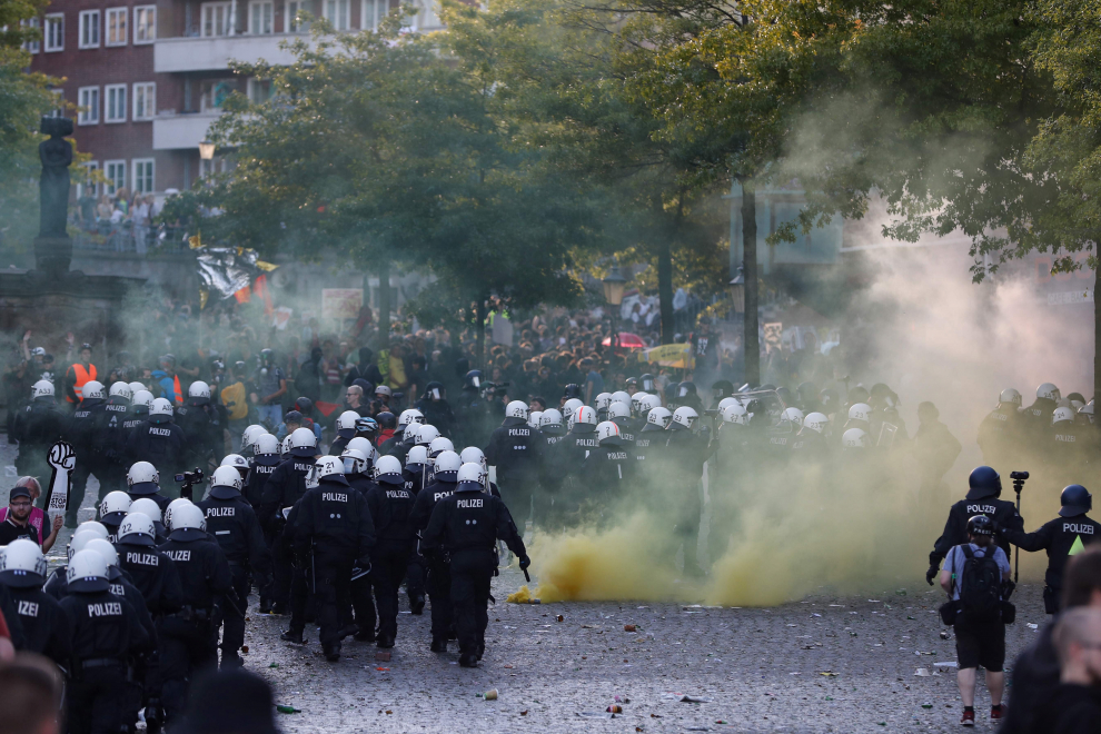 Disturbios en Hamburgo en la víspera de la cumbre del G20