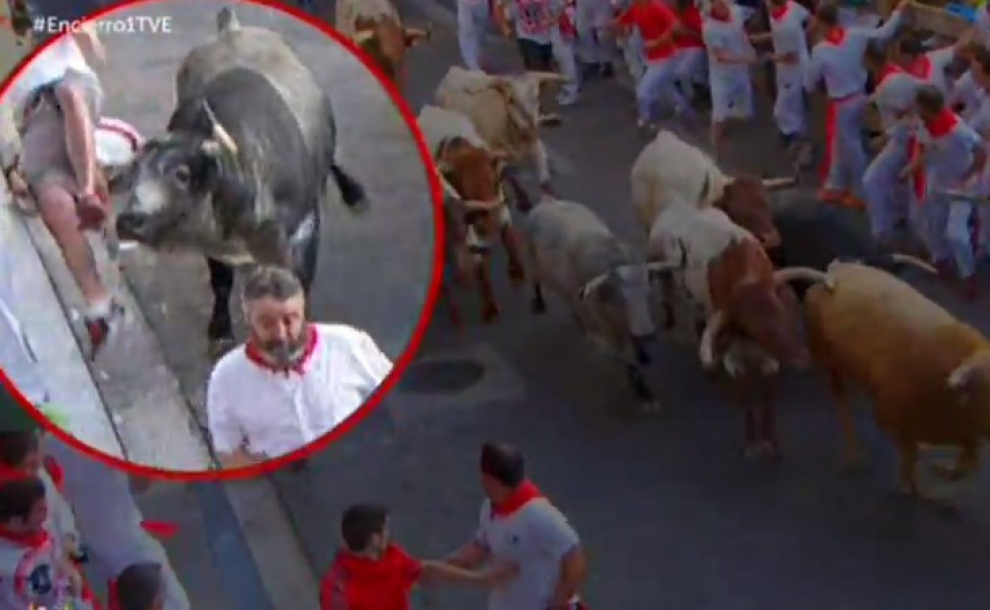 Primer encierro de Sanfermines 2017