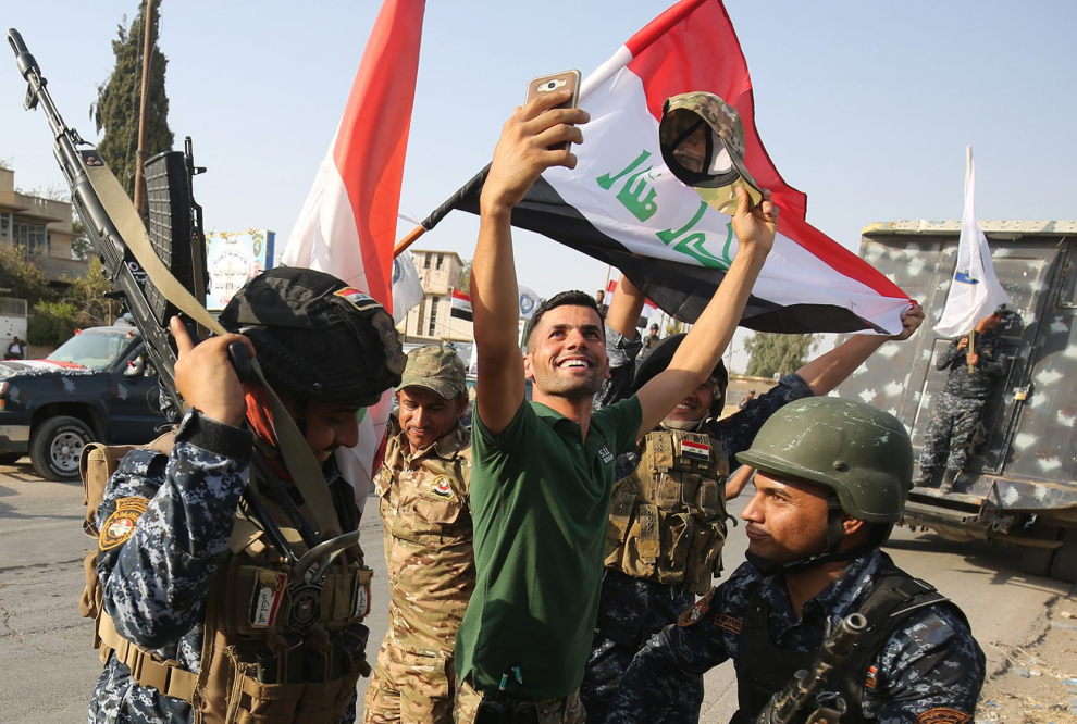 Victoria del ejército iraquí al Estado Islámico en Mosul