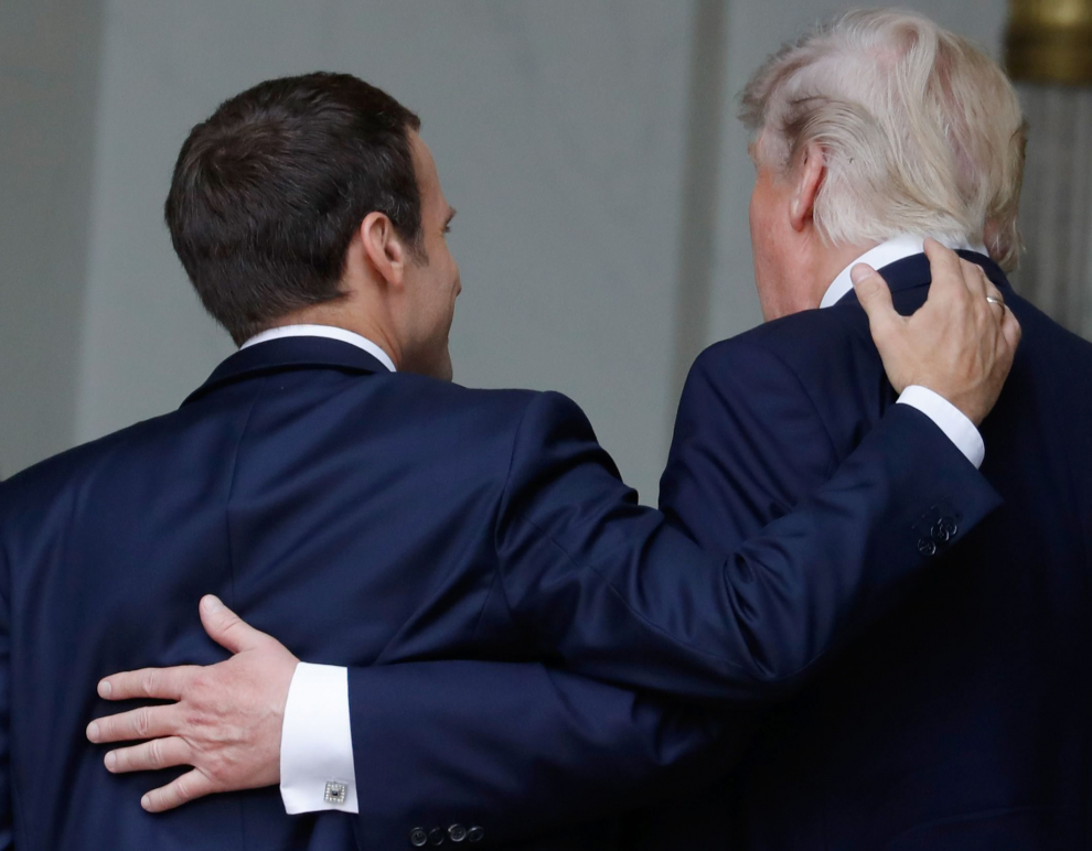 Visita de Donald Trump a París