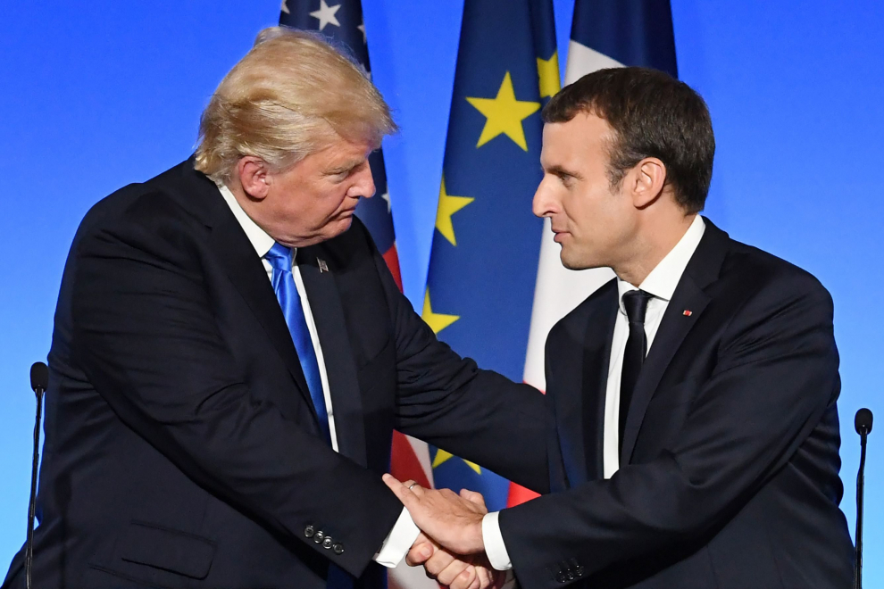 Visita de Donald Trump a París