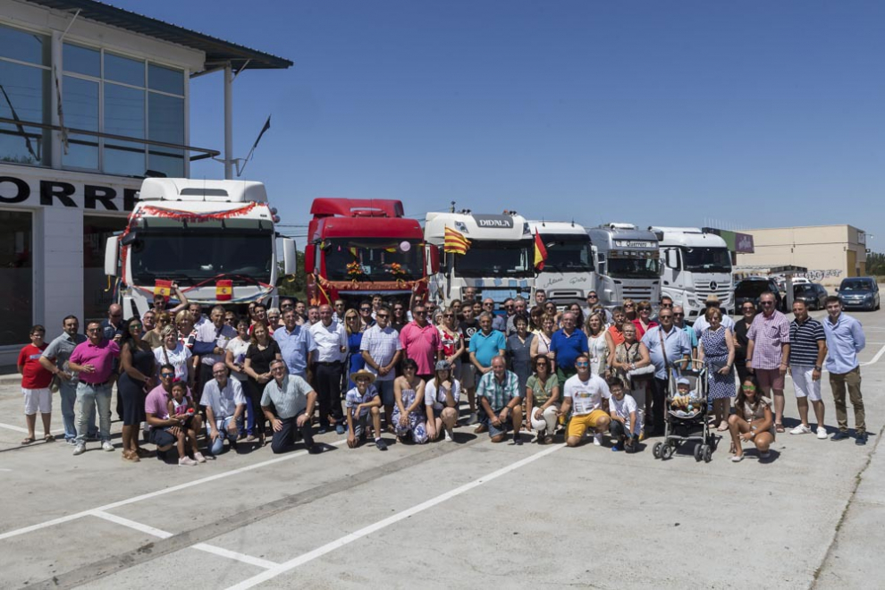 A la celebración de la festividad de San Cristóbal asistieron 150 personas.