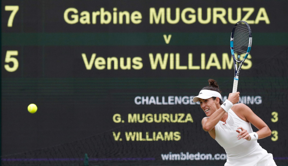 Muguruza y Venus Williams, a por Wimbledon