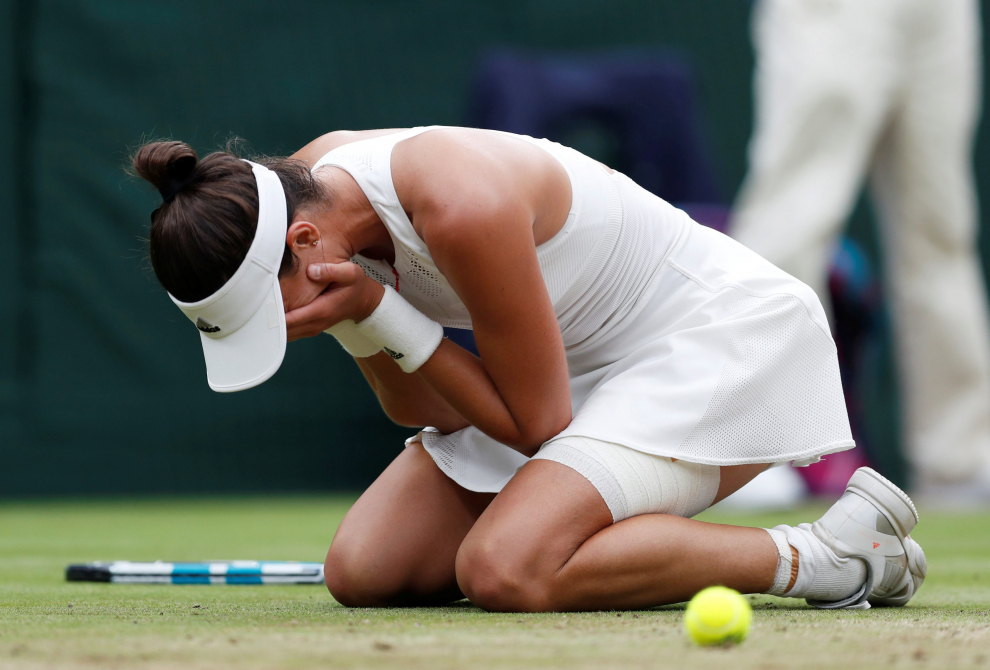 Muguruza, campeona de Wimbledon