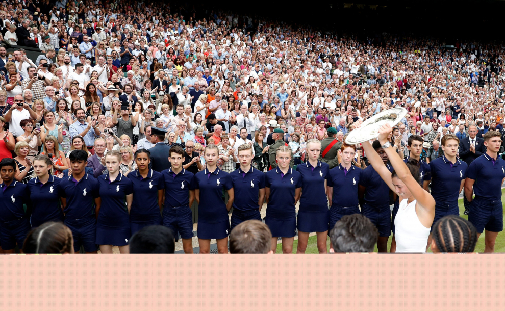 Muguruza, campeona de Wimbledon