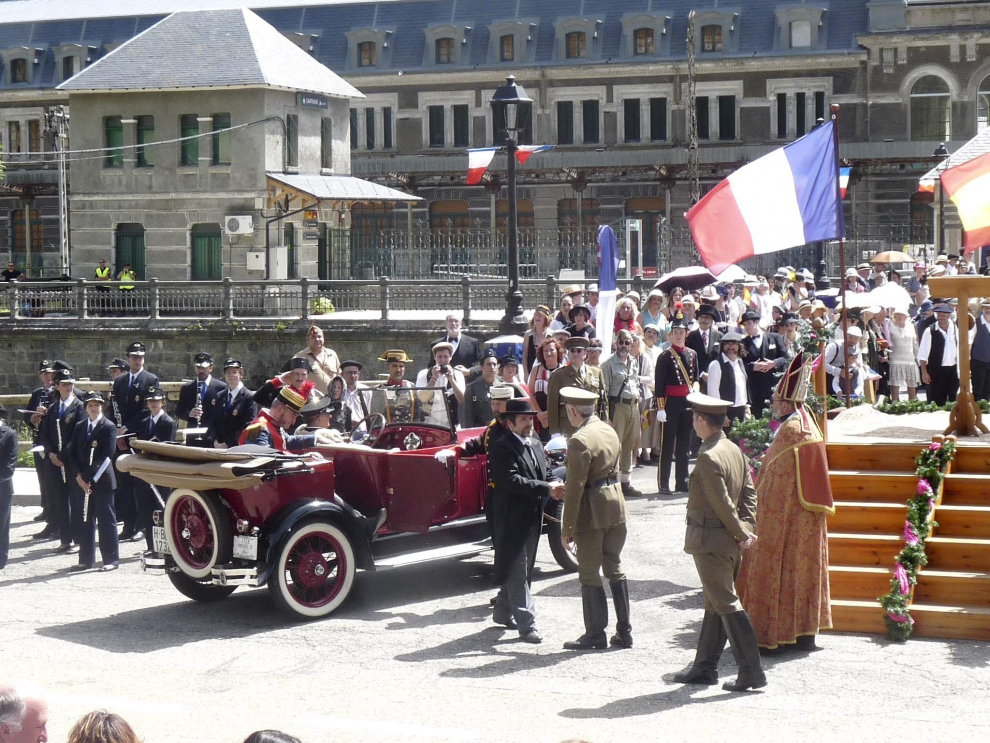 IV Recreación histórica de la apertura de la línea del Canfranc