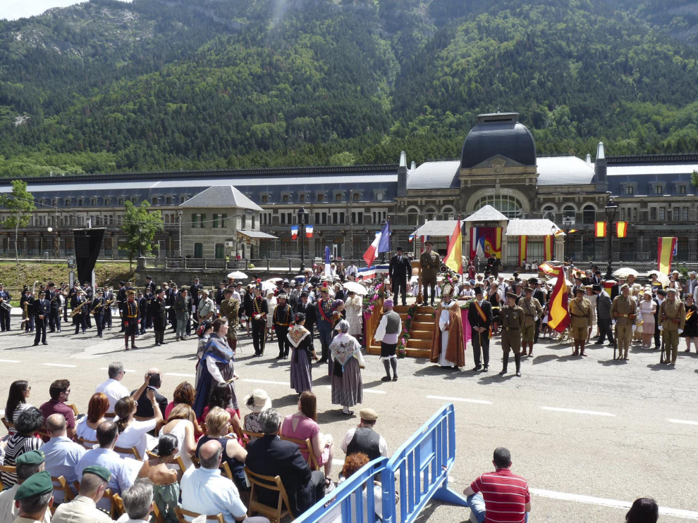 IV Recreación histórica de la apertura de la línea del Canfranc