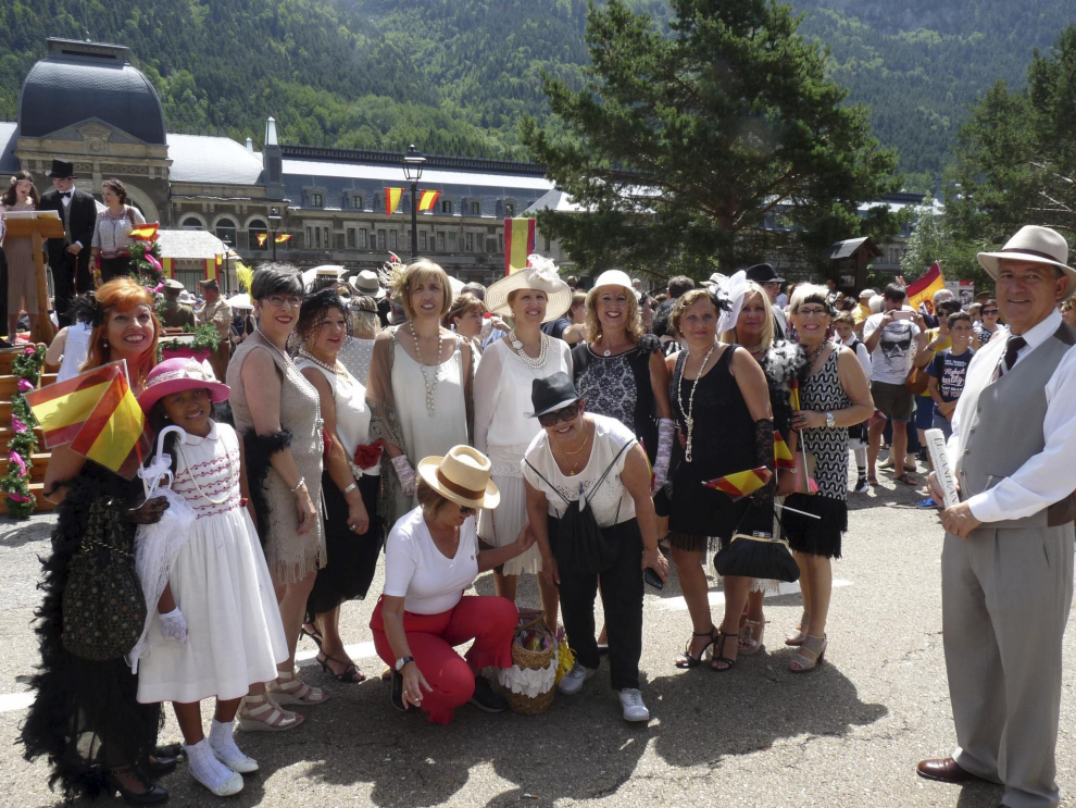 IV Recreación histórica de la apertura de la línea del Canfranc