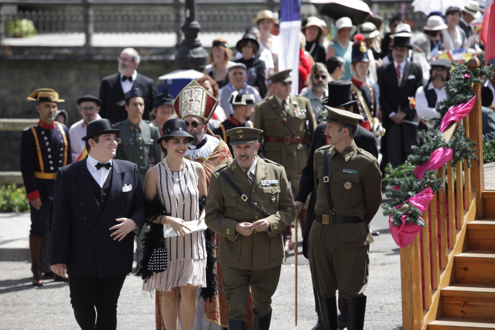 IV Recreación histórica de la apertura de la línea del Canfranc