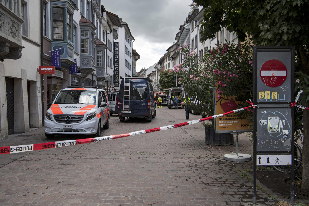 Cinco personas heridas por un desconocido en la ciudad suiza de Schaffhouse