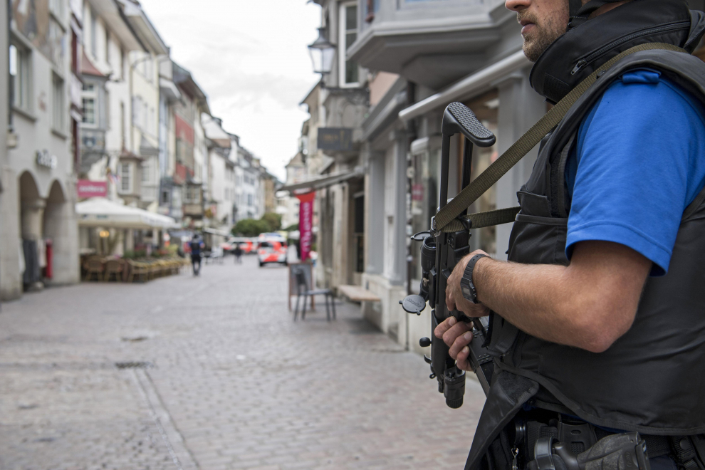 Cinco personas heridas por un desconocido en la ciudad suiza de Schaffhouse