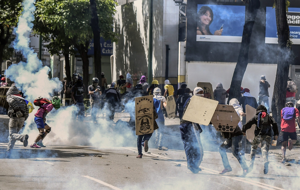 La oposición venezolana desafía a Maduro en una nueva jornada de protestas