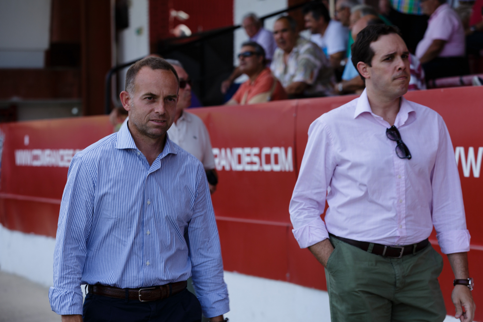 Partido de pretemporada del CD Mirandés contra el Real Zaragoza