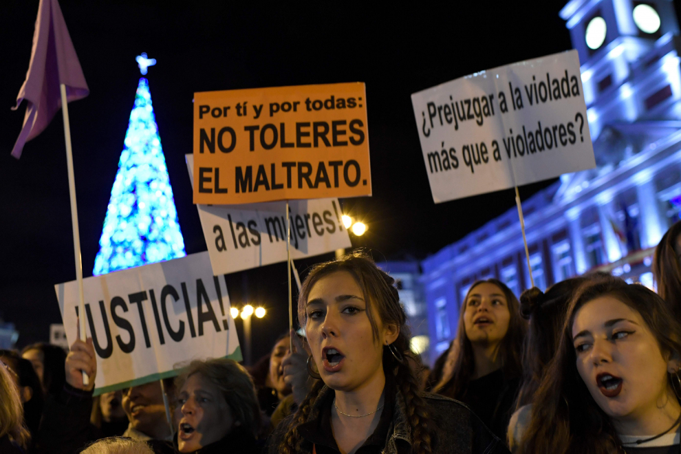 Manifestaciones España Contra La Violencia Machista Imágenes 2338