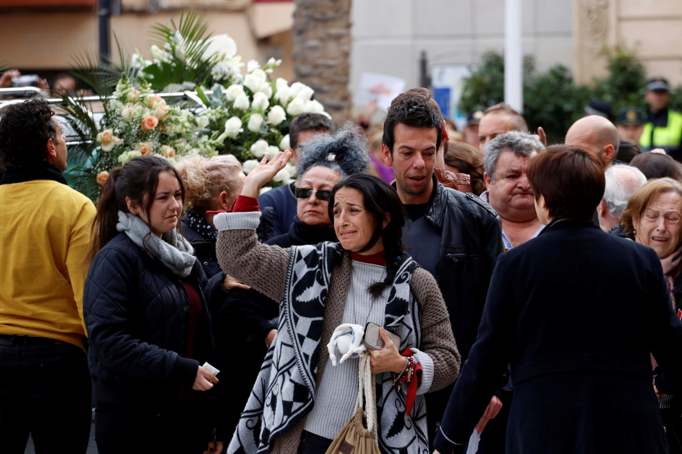Funeral por Gabriel Cruz en la catedral de Almería