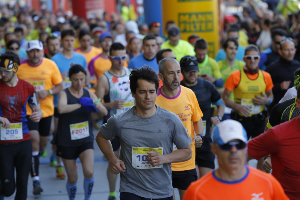 Maratón de Zaragoza 2018: las mejores fotografías