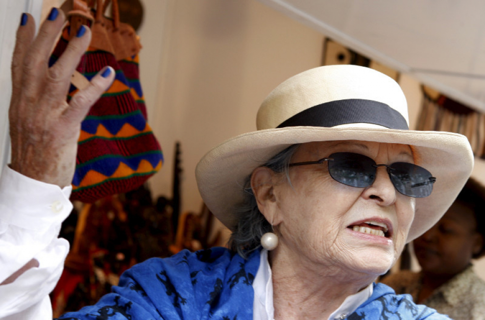 Lucía Bosé también visitó el recinto