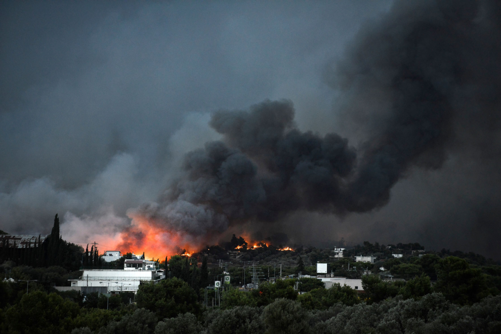 Incendios en Grecia