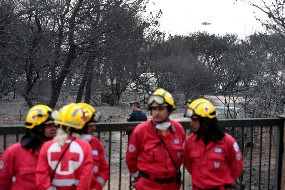 Incendios en Grecia