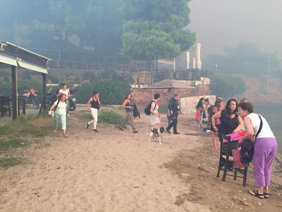 Incendios en Grecia