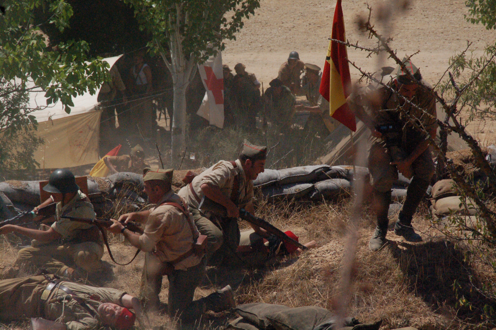 XI Recreación del inicio de la Batalla del Ebro en Fayón