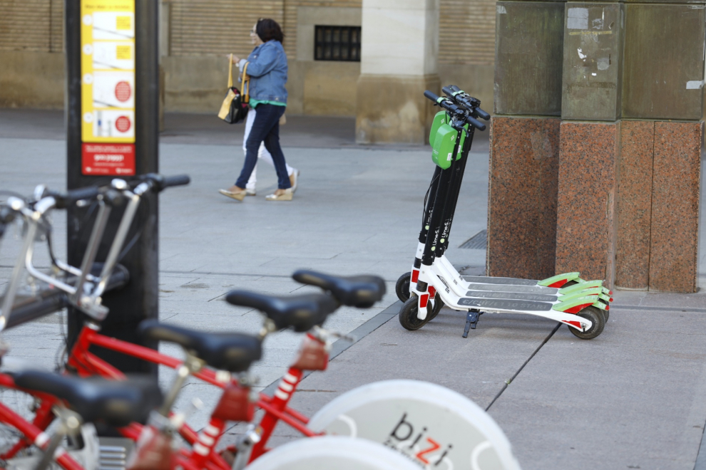 Los patinetes eléctricos de alquiler de Lime ya circulan por Zaragoza
